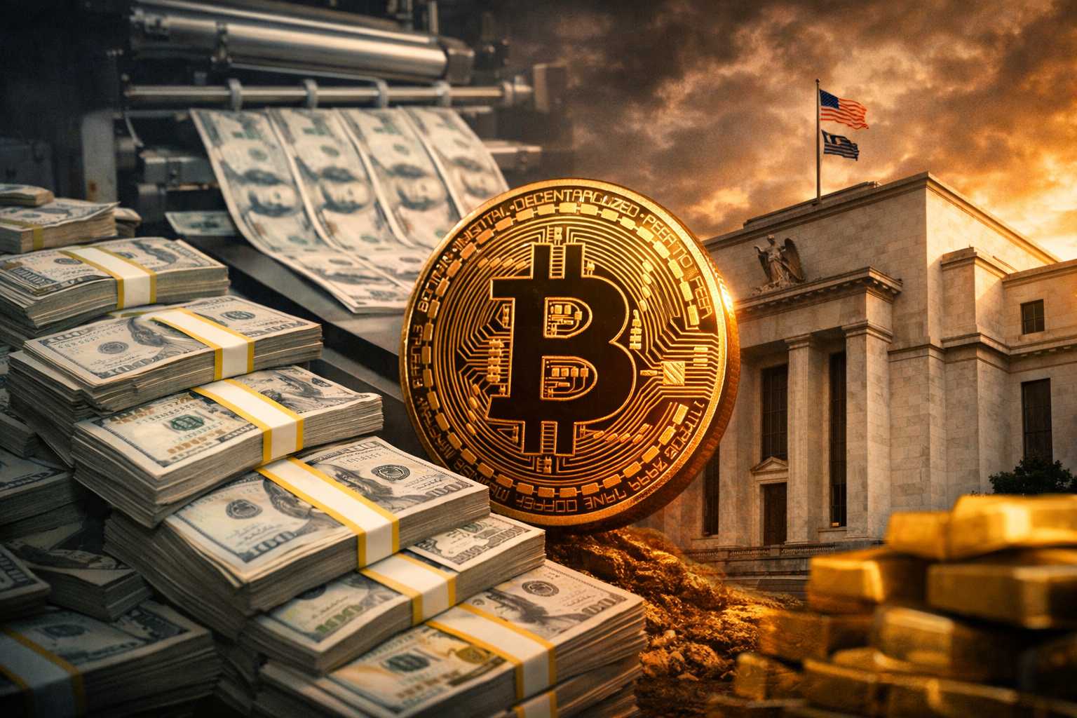 Miliarder ostrzega: drukarka pieniędzy nigdy się nie zatrzyma