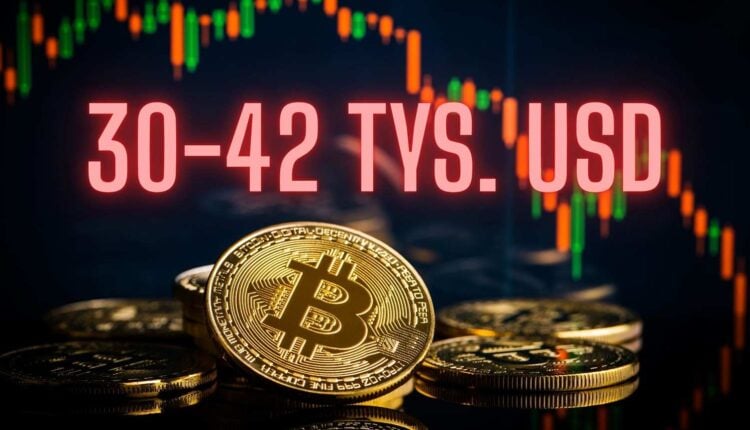 Bitcoin tworzy niebezpieczną formację, która zwykle prowadzi do ponad 50% krachu