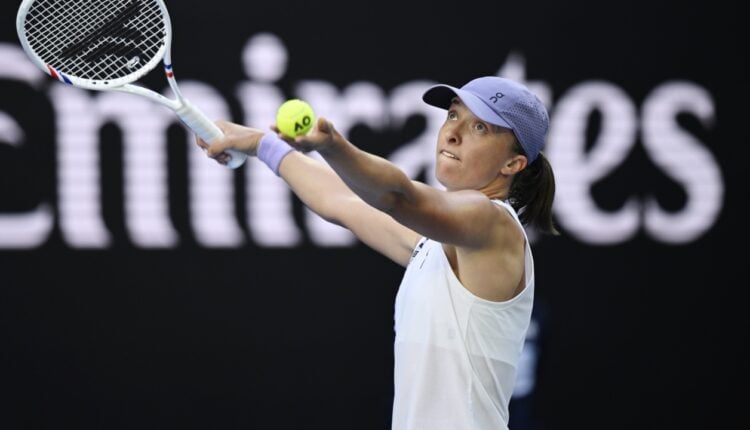 Iga Świątek awansuje w Australian Open, ale… w pewnym momencie było gorąco! [WIDEO]