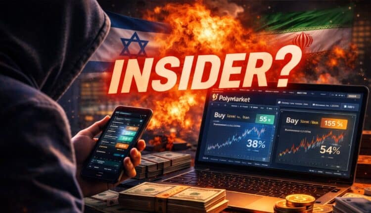 Znowu wiedział za dużo?” Tajemniczy gracz wraca na Polymarket i stawia na atak Izraela