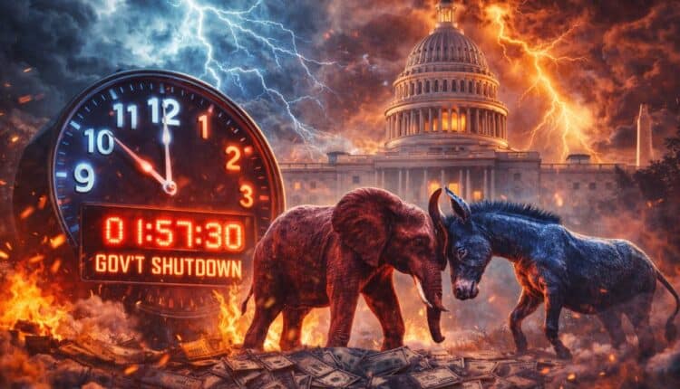 Rynek stawia na chaos w Waszyngtonie. Szanse na shutdown USA wystrzeliły do 77%!