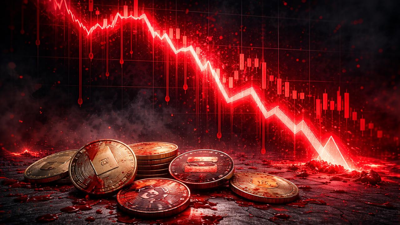 Te kryptowaluty w 2025 roku krwawiły najbardziej. Prawdziwa rzeź na wykresach