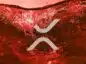 XRP tonie w czerwonej fali.