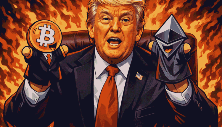 Trump rozkręcił kryptowaluty, lecz efekt był pozorny. Oto wyjaśnienie obecnego krachu