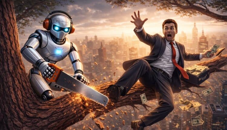 Akcje gigantów finansowych tąpnęły przez Anthropic. Odbiją? AI uderza w serce Wall Street