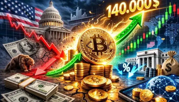 „Banana zone” wciąż możliwe? Kurs może jeszcze wystrzelić do 140 000$