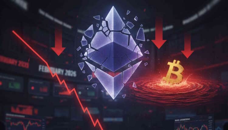 Fatalna passa Ethereum. 'Trend się odwraca’. Nie pomoże BlackRock ani tokenizacja?