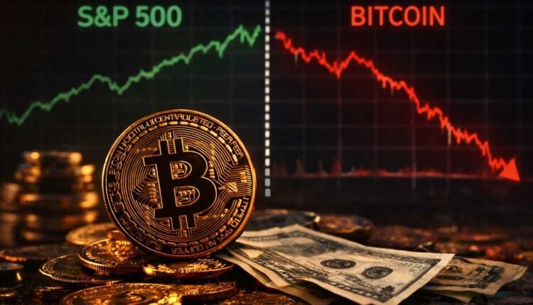 Bitcoin odrywa się od Wall Street! Najsłabsza korelacja od 2022