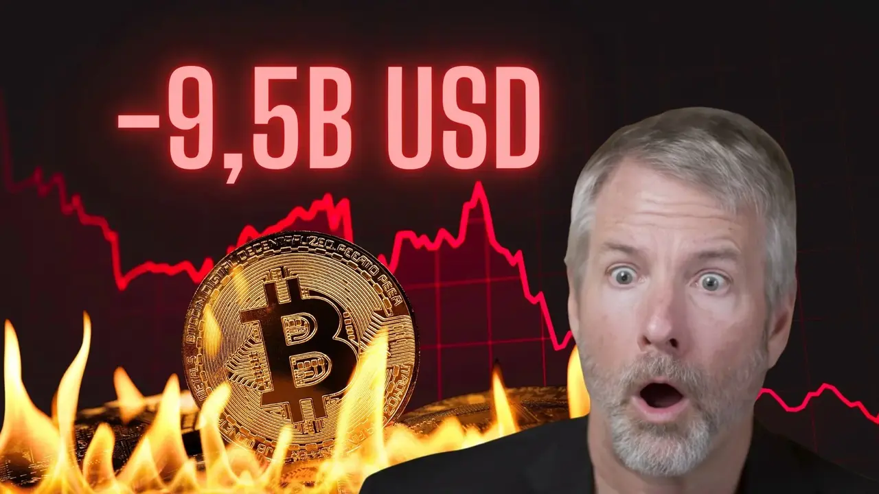 Michael Saylor zszokowanym rozmiarami strat po spadku ceny Bitcoina.