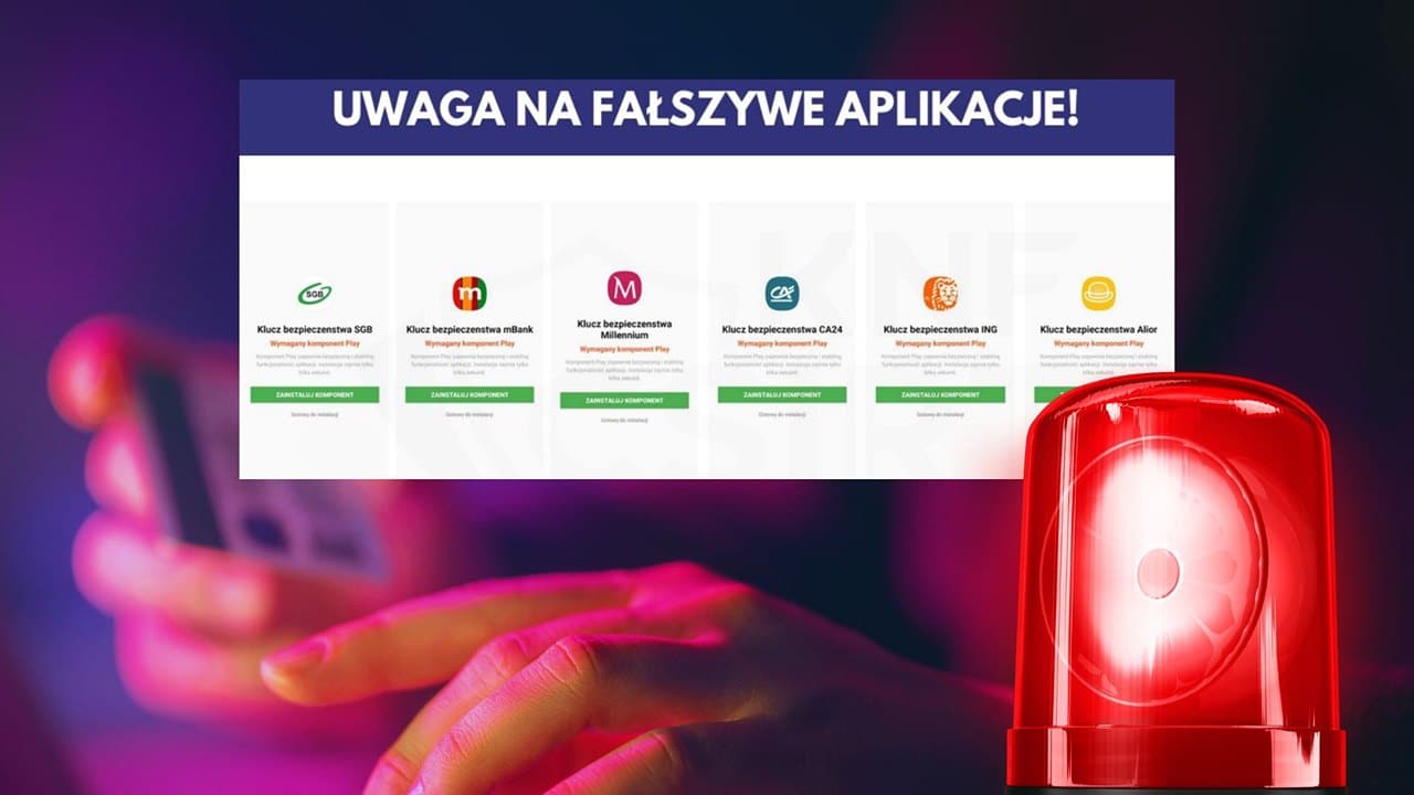 Instytucje państwa alarmują: fałszywe aplikacje banków i maile ze skarbówki. To powinno wzbudzić czujność