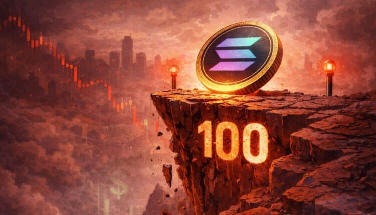 Solana na krawędzi. Kurs walczy o 100 dolarów, analitycy ostrzegają przed głębszym tąpnięciem