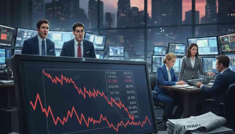 Firmy pożyczkowe mają problemy: przez branżę oprogramowania? Giełda reaguje