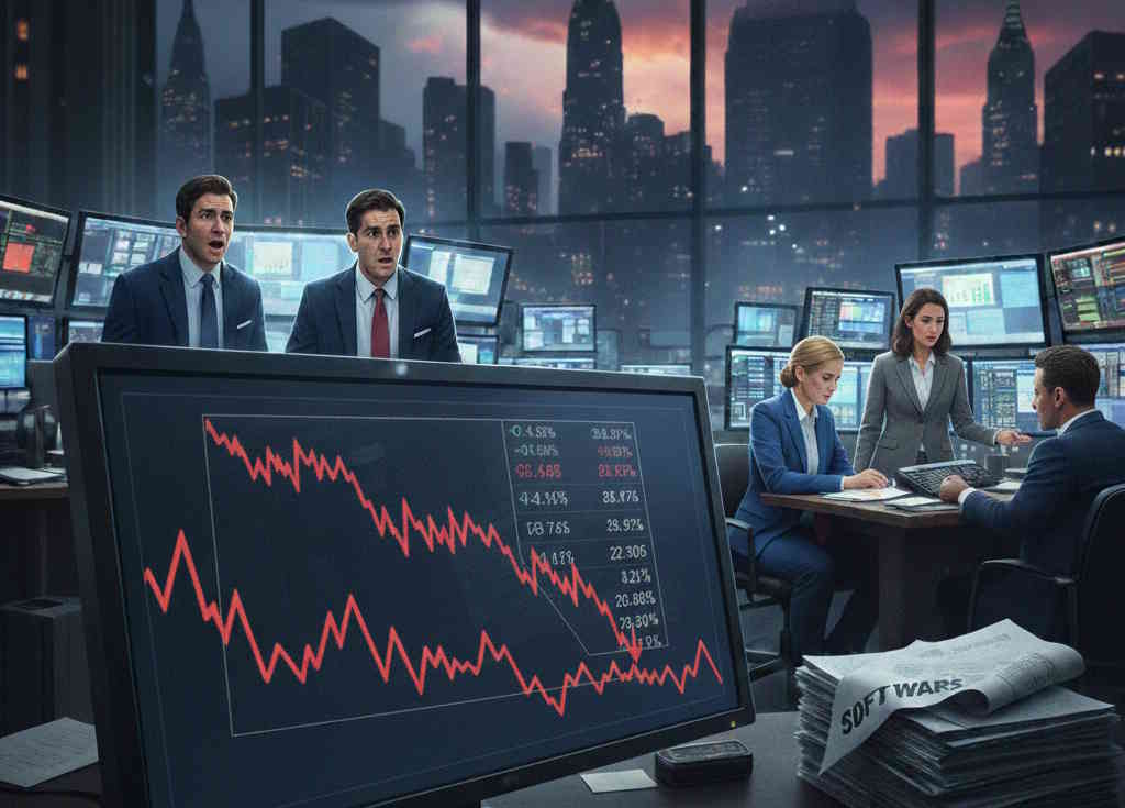 Firmy pożyczkowe mają problemy: przez branżę oprogramowania? Giełda reaguje