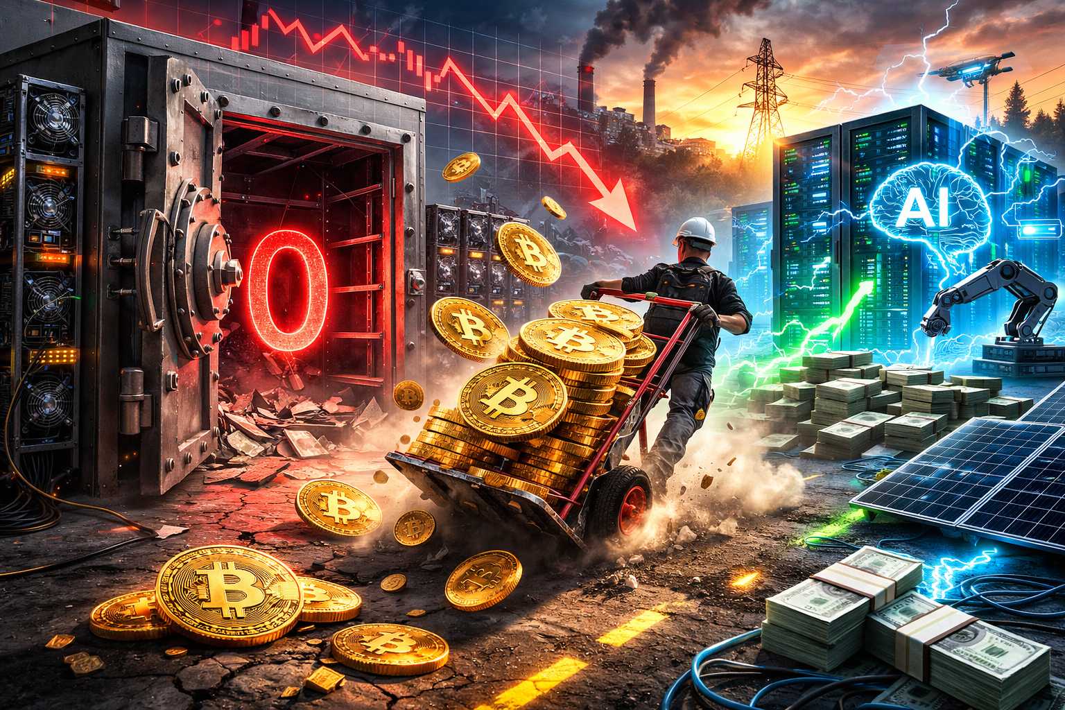 sprzedali wszystkie bitcoiny