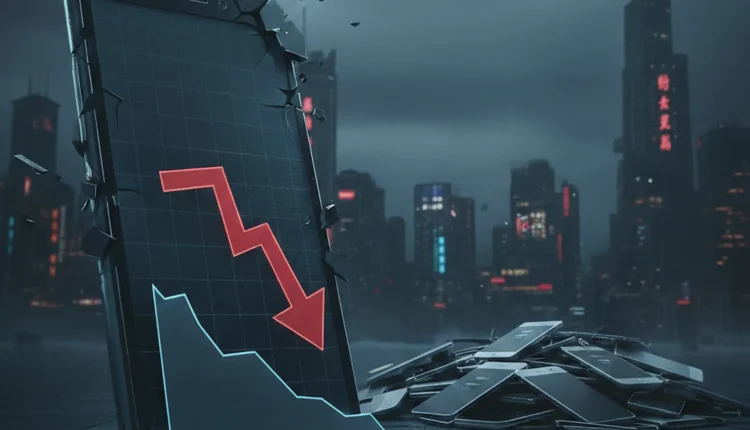 Chiny: potężny spadek sprzedaży smartfonów. Huawei i gospodarka mają problem?