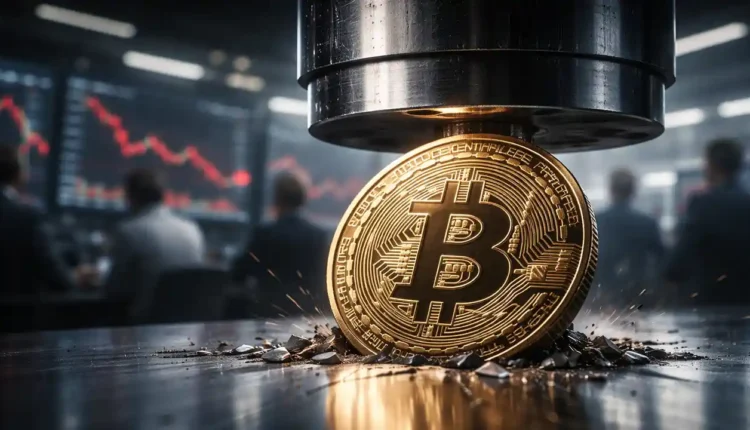 Nowa prognoza wskazuje, dlaczego BTC może napotkać większą presję spadkową