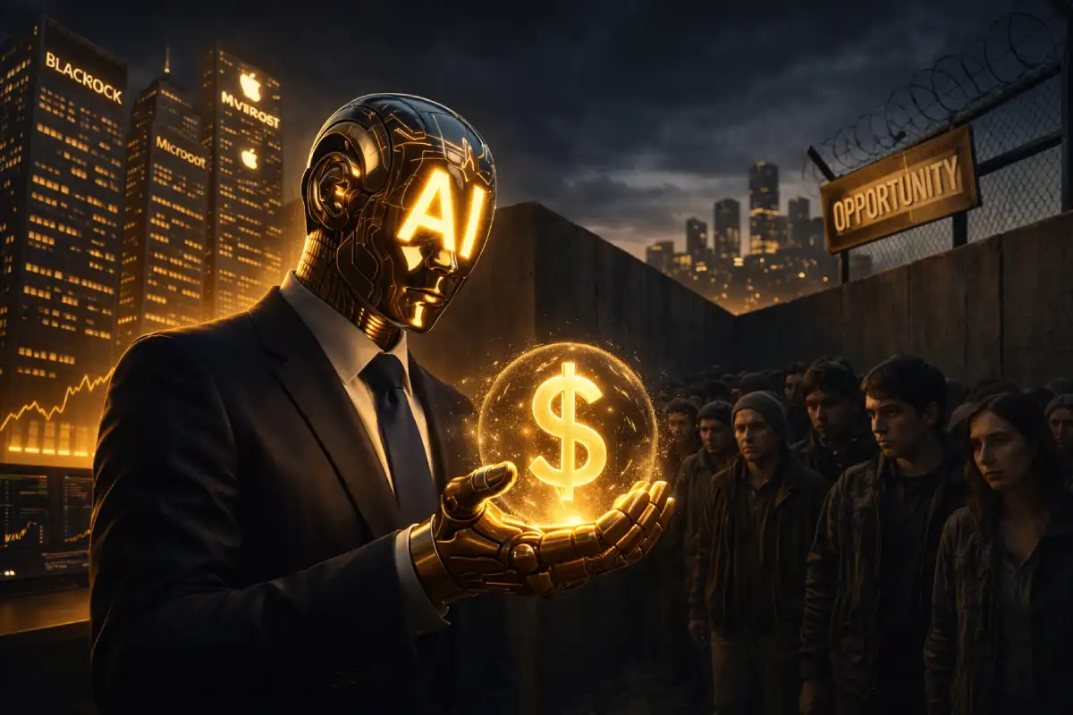 Szef BlackRock ostrzega: AI zrobi elitę jeszcze bogatszą. Reszta zostanie z niczym?