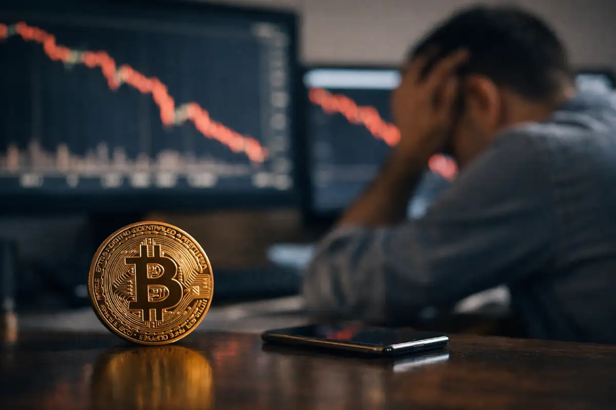 Detaliści uciekają z Bitcoina. Najgorszy odczyt od ponad roku. Sygnał ostrzegawczy czy spóźniona reakcja?