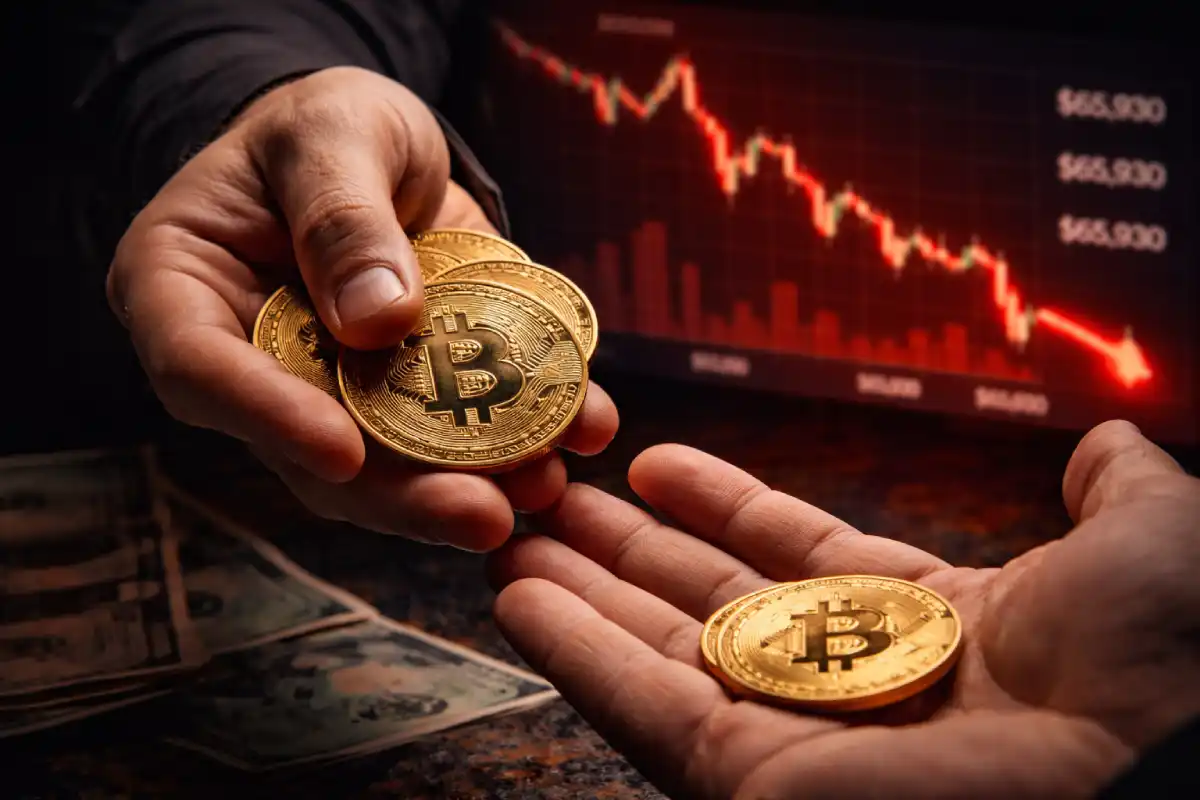 Panika na Bitcoinie. 21 tysięcy BTC trafia na giełdy, inwestorzy uciekają ze stratą