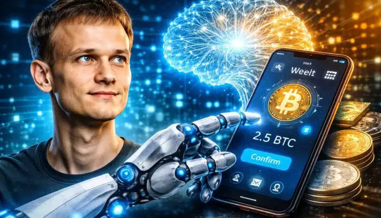 Vitalik Buterin chce portfeli krypto z AI. Człowiek ma mieć ostatnie słowo