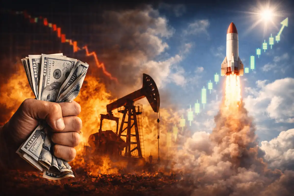 Wojna, drożejąca ropa i panika na giełdzie. Historia mówi: to może być sygnał do wielkich wzrostów