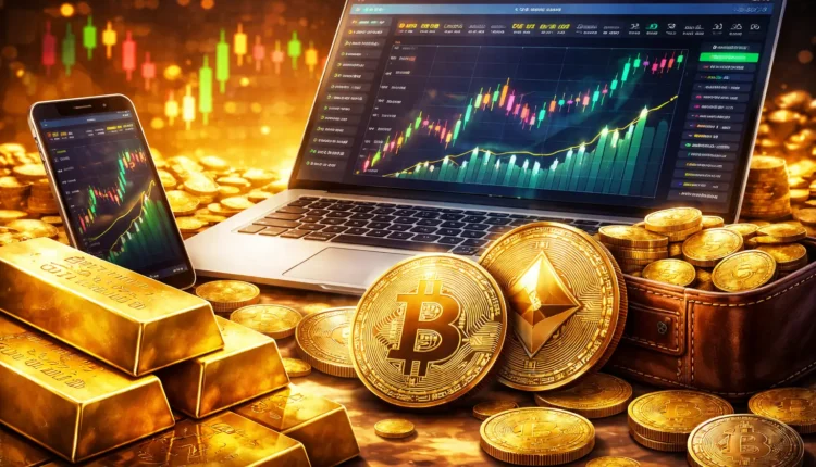 Najlepsze platformy do handlu złotem i kryptowalutami w jednym miejscu