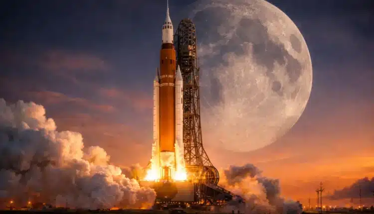 nasa księżyc spacex musk