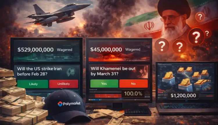 Zakłady na wojnę warte pół miliarda dolarów! Na ataku na Iran ktoś zarobił fortunę