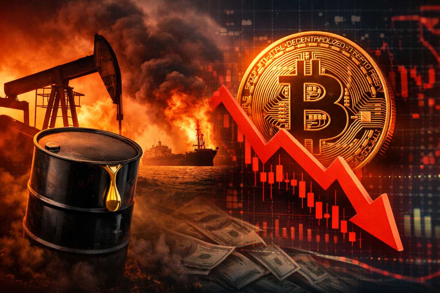 Ropa drożeje, Bitcoin tanieje. Co się dzieje?