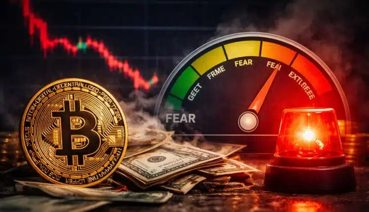 Ekstremalny strach na rynku krypto. Taki poziom widziano przy wielkich krachach