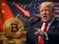 trump bitcoin spadek