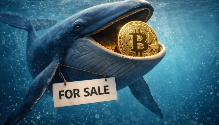 Wieloryby uciekają z Bitcoina, detaliści kupują w panice. Korekta BTC dopiero się rozkręca?