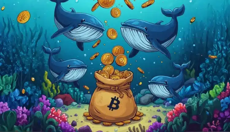 Bitcoin na łasce wielorybów. Kurs BTC balansuje na krawędzi