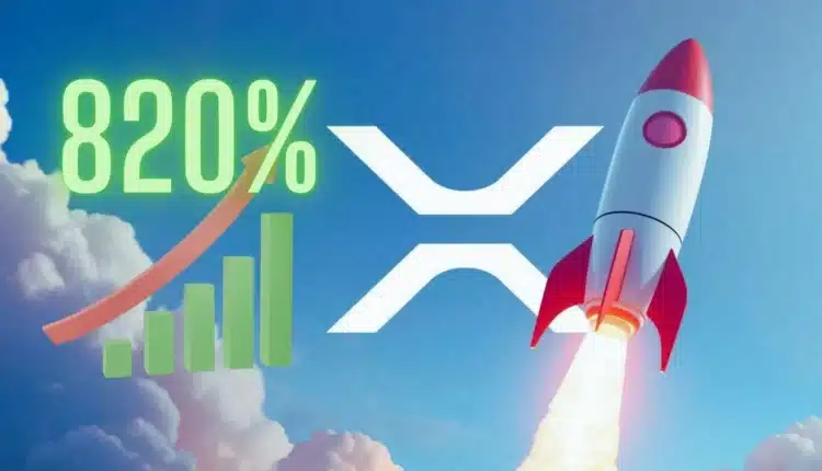 XRP powtarza formację, która może doprowadzić 820% wzrostu. Wybicie już w maju?