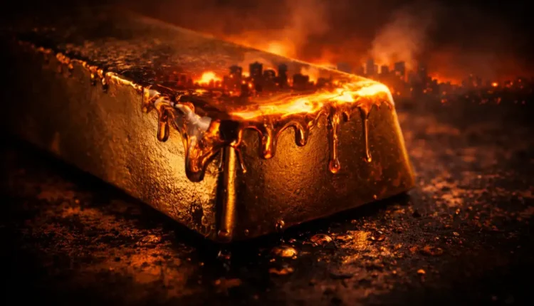 Złoto spada, gdy świat płonie. Ekspert Bloomberga: to początek większej zmiany