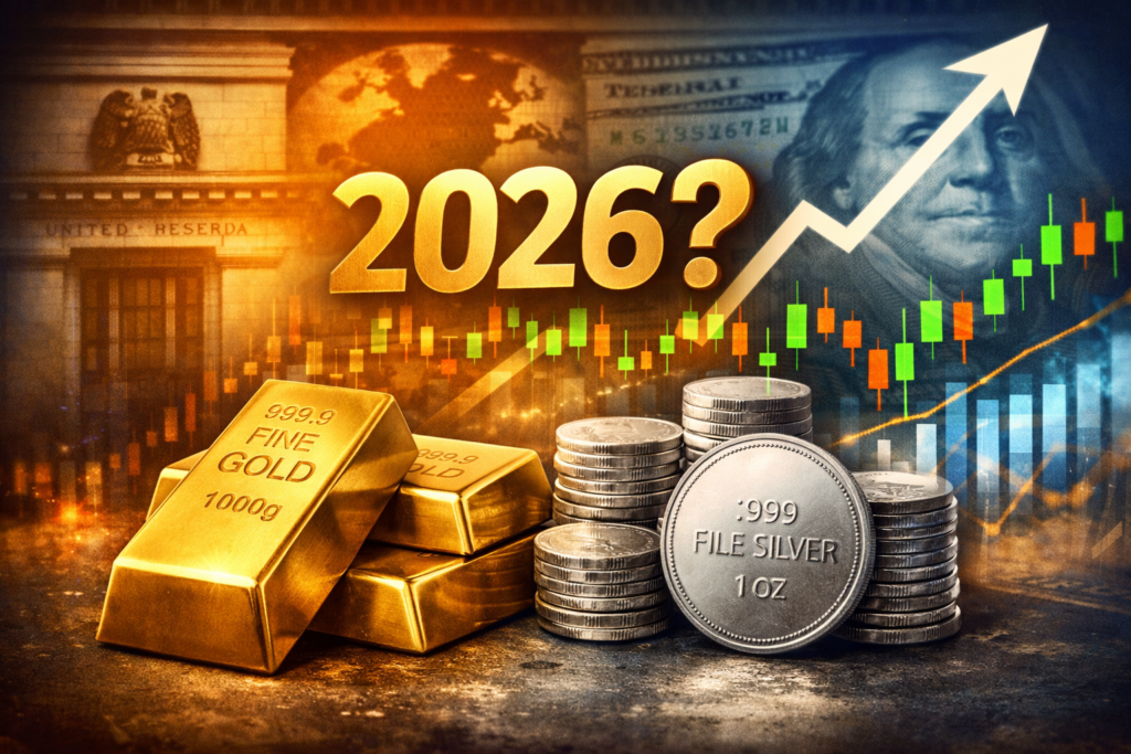 Złoto i srebro w 2026: co dalej z rynkiem metali szlachetnych po rekordach?