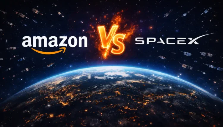 Amazon rzuca rękawicę SpaceX i wkracza do gwiezdnych wojen! Akcje wystrzeliły o 20%