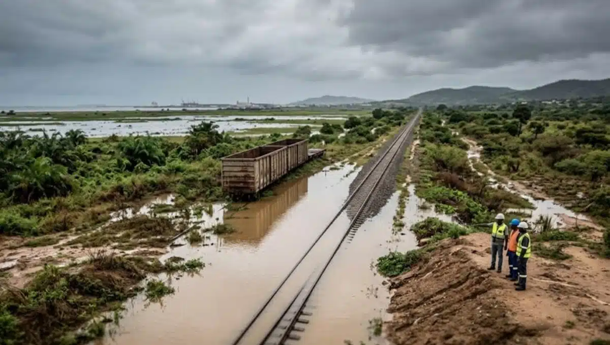 Po ropie i helu – miedź i kobalt. Dostawy urobku zablokowane po tym jak powódź zablokowała strategiczną kolej