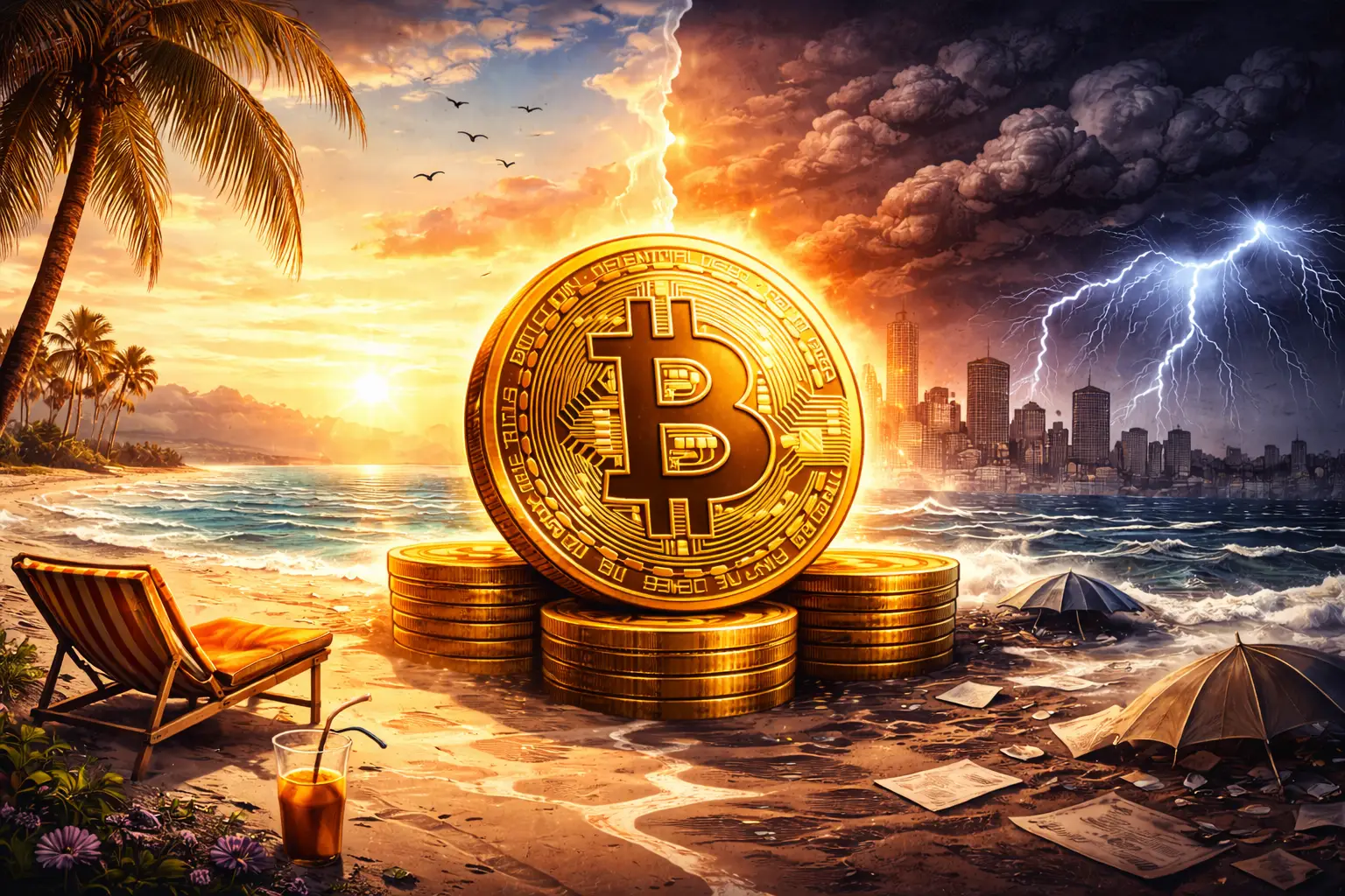 Cisza na rynku Bitcoina. To może być istotny sygnał