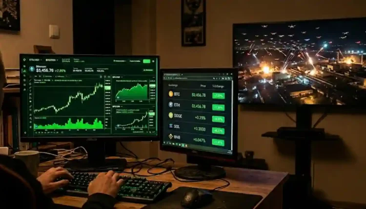 Wojna schodzi na dalszy plan, a kryptowaluty płoną na zielono. Oto, co nas teraz czeka