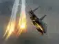 F-15E Strike Eagle firing flares