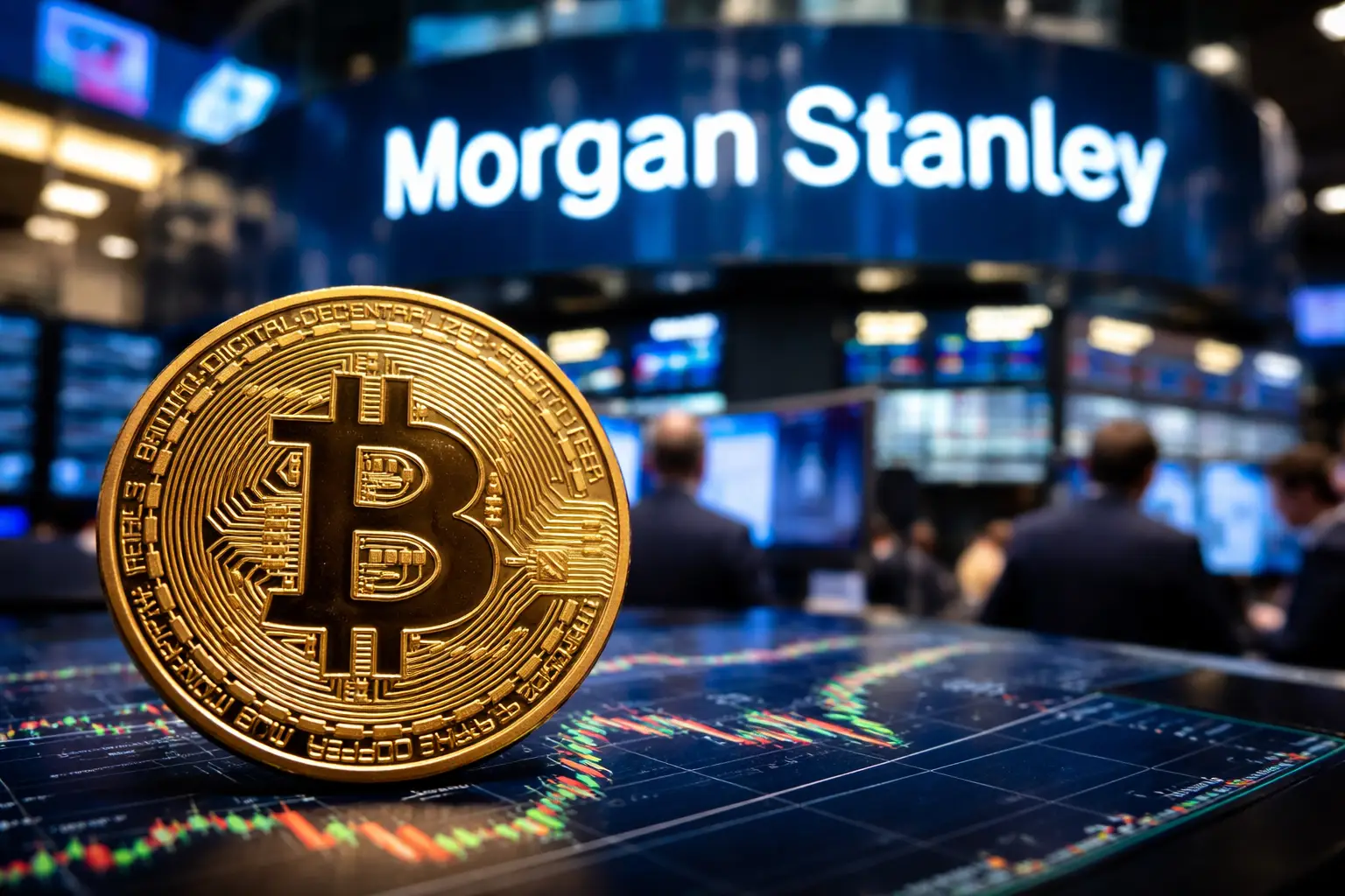 Morgan Stanley rusza z własnym ETF-em na Bitcoina! Fundusz jest przełomowy, choćby na tle BlackRocka