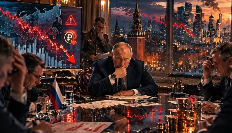 Putin wściekły na własnych ludzi. Gospodarka Rosji zaczyna się chwiać