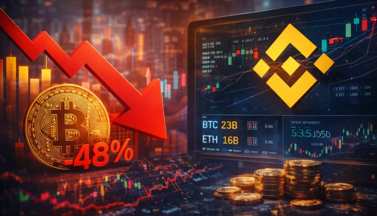 Rynek kryptowalut hamuje. Wolumeny na giełdach spadły o prawie 50%