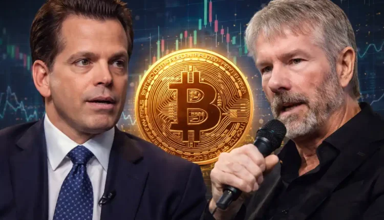 Bitcoin spada i dzieli inwestorów. Scaramucci uspokaja rynek, Saylor liczy miliardy