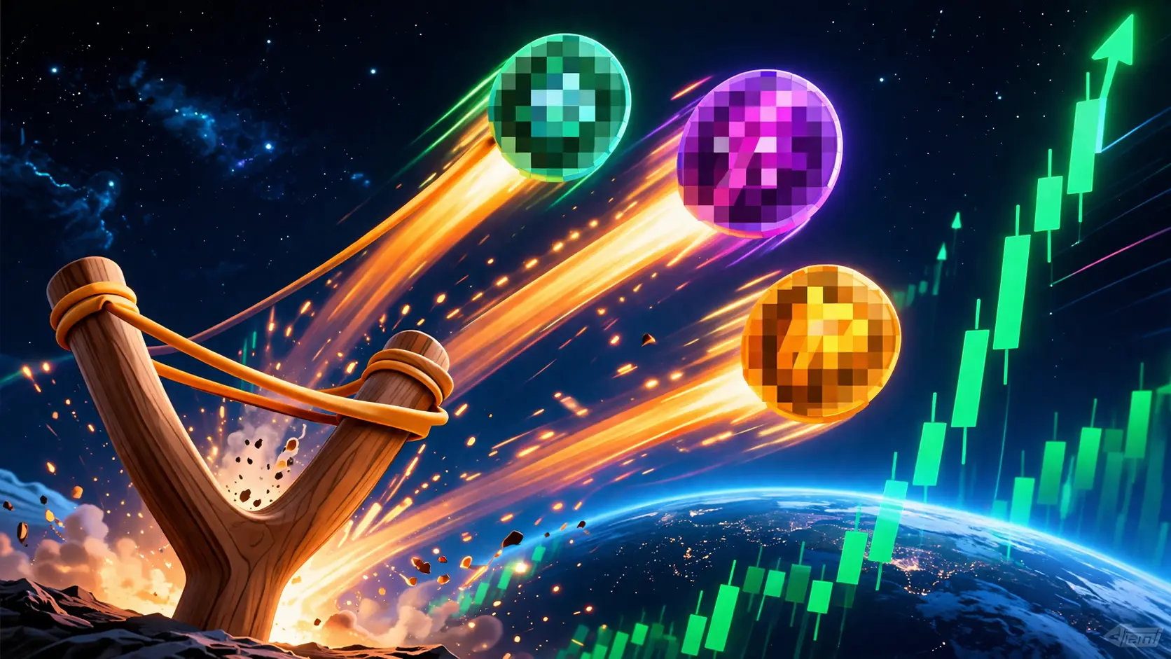 Te 3 tokeny wystrzeliły jak z procy. choćby +230% w dobę!