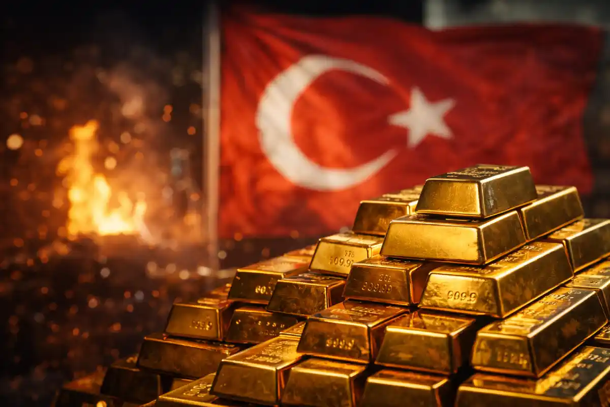 Ponad 100 ton złota zniknęło w dwa tygodnie. Czyszczenie skarbca trwa, ratunek waluty?