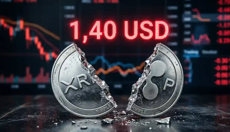 XRP na krawędzi. Kluczowy poziom krytowaluty właśnie pękł!