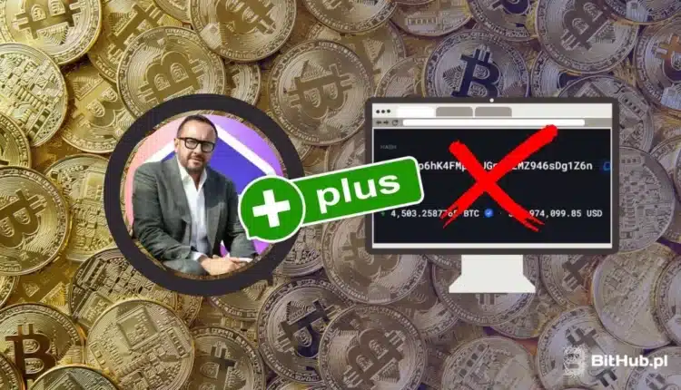 Skąd pochodzi 4500 BTC na rzekomym portfelu zondacrypto? Prześledziliśmy transakcje i nie wygląda to dobrze