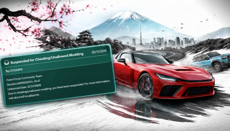 Zleakował gameplay Forza Horizon 6. W zamian zbanowanno mu konto na 8 tysięcy lat